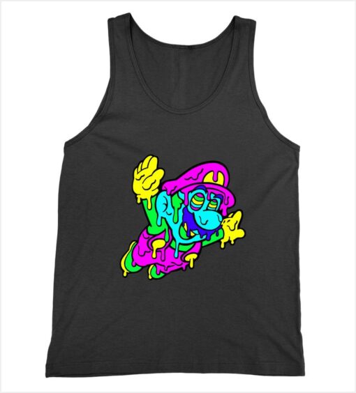 Psychedelic Mario Tank top