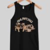 Pug puff pass TANK TOP ZNF08