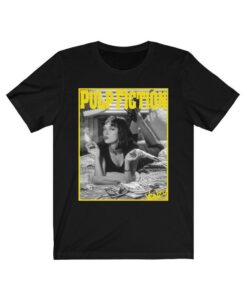 Pulp Fiction retro movie tshirt