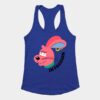 Rabbit Head Face In Fashion Hand Drawn Tank Top ZNF08