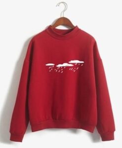 Rain Printed Sweatshirt