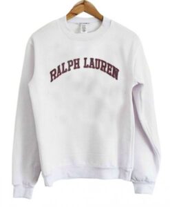 Ralph Lauren White Sweatshirt