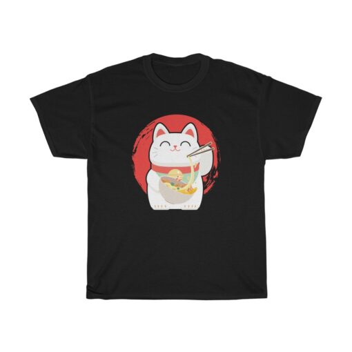 Ramen Noodles Cat Tshirt