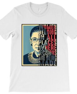 Rbg Ruth Bader Ginsburg T-SHIRT THD