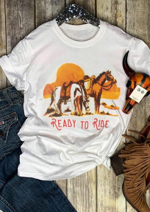 Ready To Ride TSHIRT ZNF08