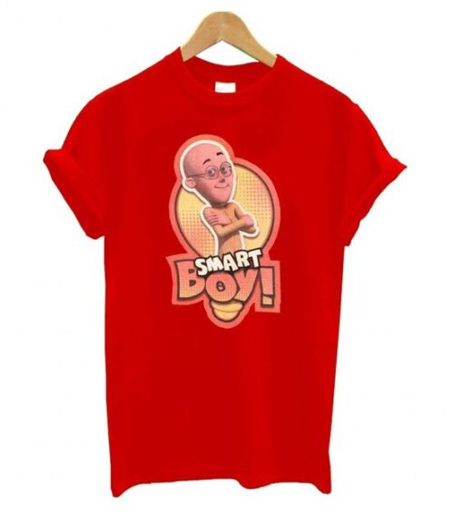 Red Motu Patlu Smart Boy t shirt ZNF08