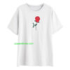 Red Rose Tee shirt thd