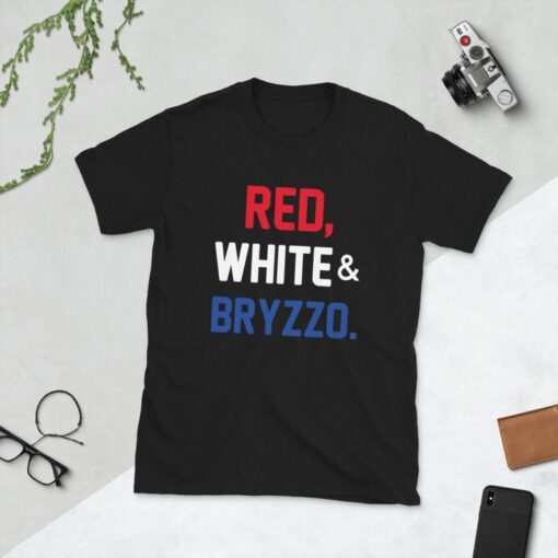 Red White and Bryzzo, BRYZZO Shirt, Anthony Rizzo, Kris Bryant, Chicago Cubs Shirt