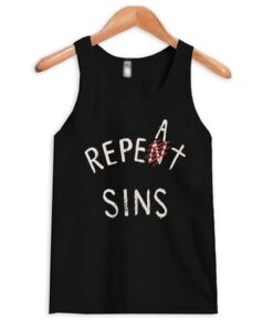 Repent Repeat Sins Tank Top ZNF08