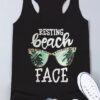 Resting Beach Face Tank ZNF08