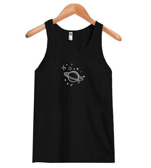 Ribbed Planet Star Tank top ZNF08