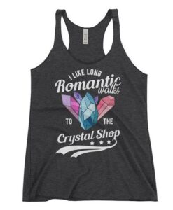 Romantic Walks To The Crystal Shop Women's Racerback Tank ZNF08