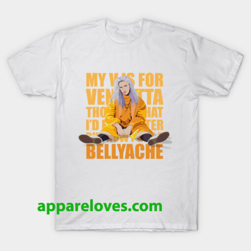 Rumaisa Peck Billie Eilish BEELYACHE TSHIRT THD