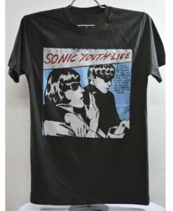 SONIC YOUTH T-SHIRT black thd