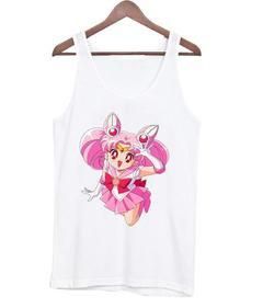 Sailor moon chibi moon tank top ZNF08