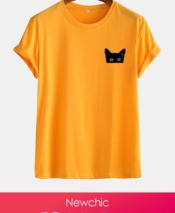 Sample Cartoon Cat T-SHIRT THD