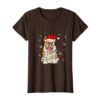 Santa Hat Christmas Dog TSHIRT ZNF08