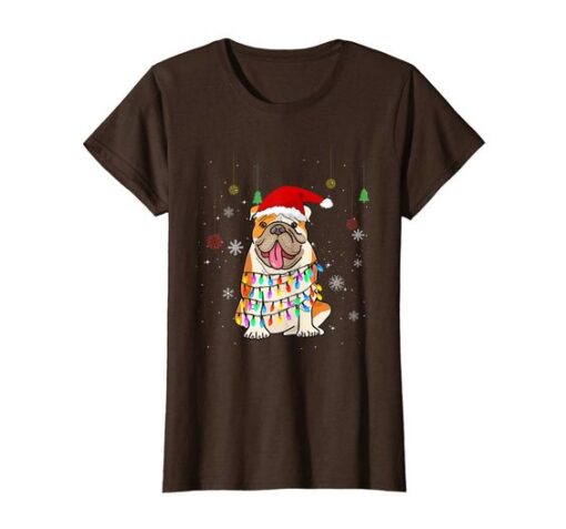 Santa Hat Christmas Dog TSHIRT ZNF08