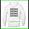 Savage Hoodie Back THD