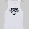 Save the whales Tank Top ZNF08