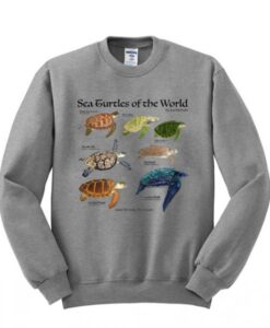 Sea Turtles of The World Sweatshirt