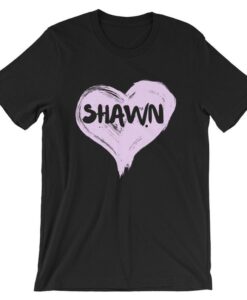 Shawn Heart Short-Sleeve Unisex T Shirt