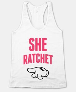 She Ratchet Tank Top ZNF08