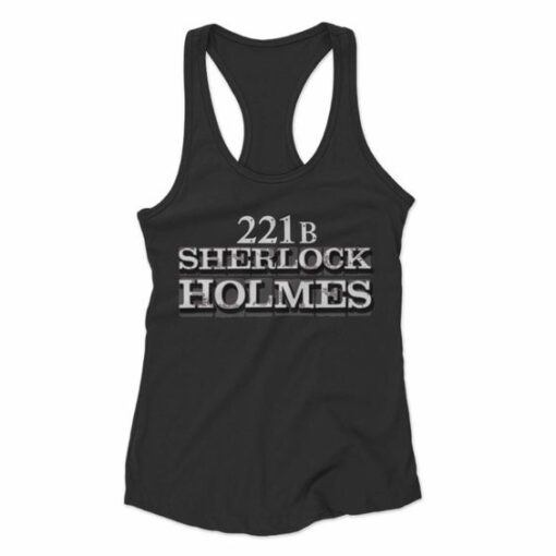 Sherlock Holmes 221b Women's Racerback Tank Top ZNF08