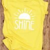 Shine Yellow Shirt ZNF08