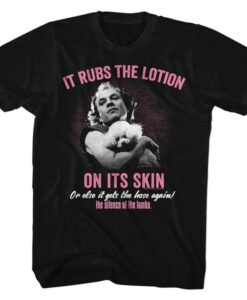 Silence of the Lambs Lotion Black Adult T-Shirt