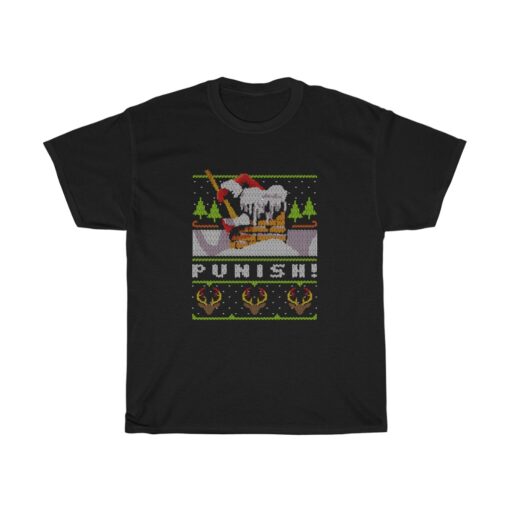 Silent Night Deadly Night Punish T shirt