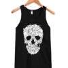 Sketchy Cat Skull Tank top ZNF08