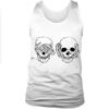 Skull See Hear No Evil Tank Top