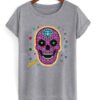 Skull diamonds t-shirt ZNF08