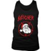 Sleigher Metal Christmas Santa Funny Men's Tank Top DAP