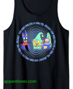 SpongeBob Are You Feeling It Now Mr Krabs Tank Top thd