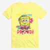 SpongeBob Yellow Proud T-Shirt ZNF08