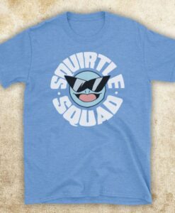 Squirtle Squad Pokemon Iconic Computer Game TV Show Unofficial T-Shirt