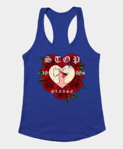 St.Valentine Love Kissing TANK TOP ZNF08