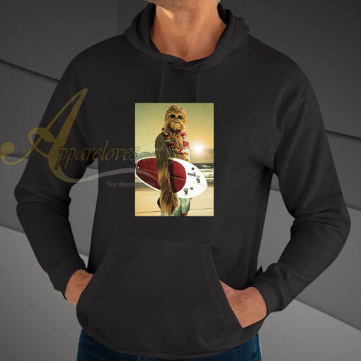 Star Wars Chewbacca Surfing hoodie