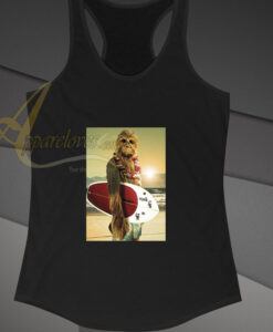 Star Wars Chewbacca Surfing tanktop