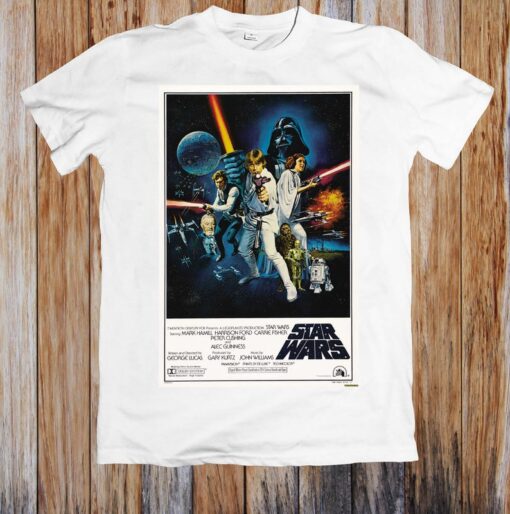 Starwars 1970s Retro Movie Poster Unisex T Shirt