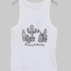 Stay srong and beauty Tank Top ZNF08