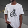 Steve Mcqueen Hand screen-printed T Shirt