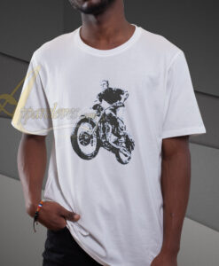 Steve Mcqueen Hand screen-printed T Shirt