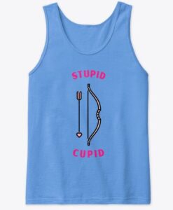 Stupid Cupid Valentine Funny Tank Top ZNF08