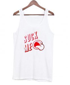 Suck Me Graphic Tanktop ZNF08