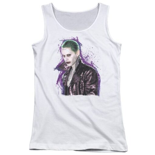 Suicide Squad Joker Stare Junior Tank Top ZNF08