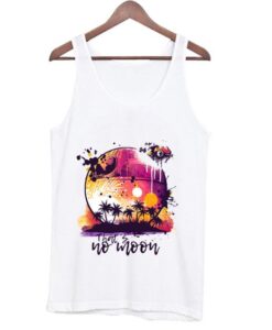 Summer Side Watercolor Tank Top ZNF08