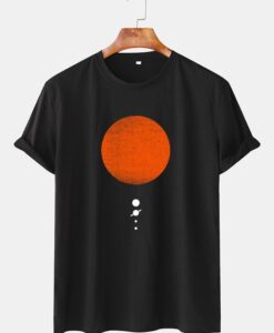 Sun & Planet Graphic T-SHIRT THD